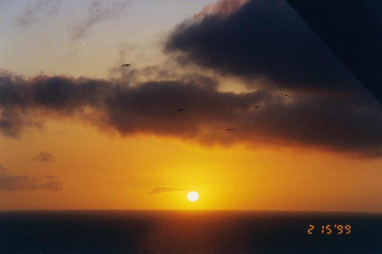 Malibu sunset Feb 1999 2